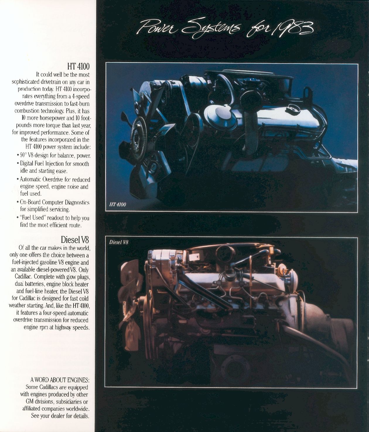 1983 Cadillac Brochure Page 7